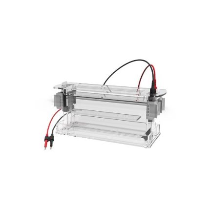 high-throughput verticale elektroforese cel