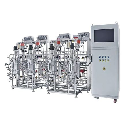 meervoudige parallelle roestvrijstalen fermentor